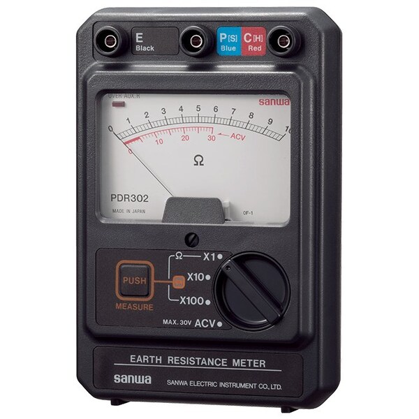 Portable Earth Tester with Phase Detection